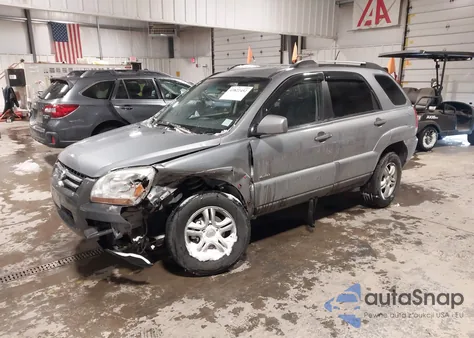 2006 Kia Sportage Ex V6/Lx V6 z USA, uszkodzony, nr VIN KNDJE723667146277